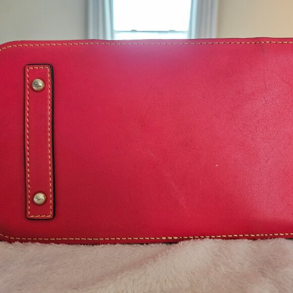 Dooney and Bourke Domed Leather Satchel - Picture 5 of 15